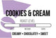 Cookies and Cream Flavored Roasted Coffee Beans Mr. Dapper Coffee Roasters