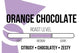 Orange Chocolate Flavored Roasted Coffee Beans Mr. Dapper Coffee Roasters