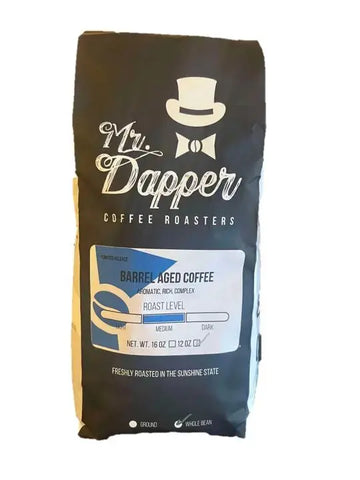 Barrel Aged Coffee - ER Single Barrel Mr. Dapper Coffee Roasters