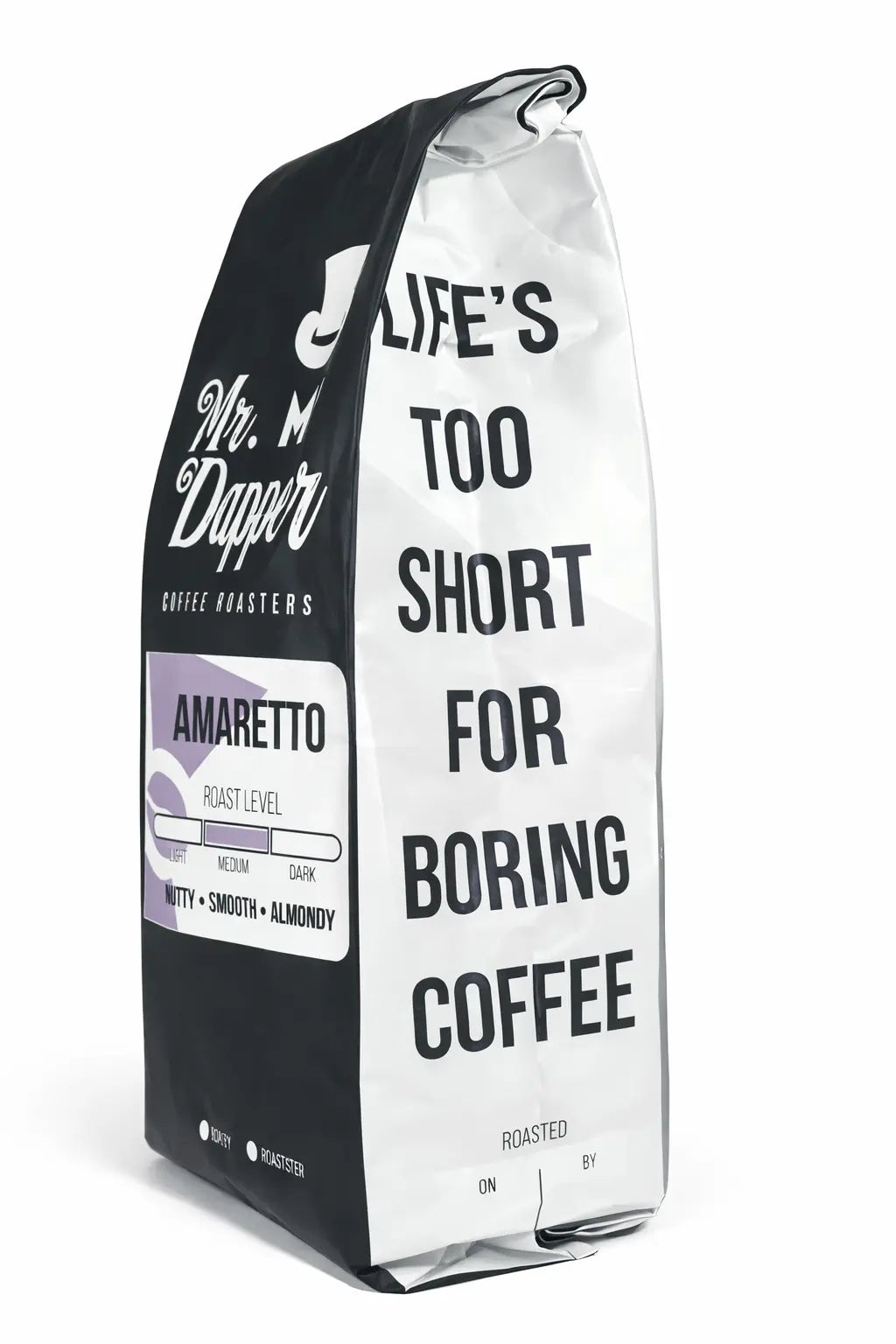 Amaretto Flavored Roasted Coffee Beans Mr. Dapper Coffee Roasters