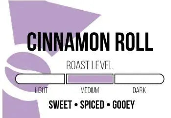 Cinnamon Roll Flavored Roasted Coffee Beans Mr. Dapper Coffee Roasters