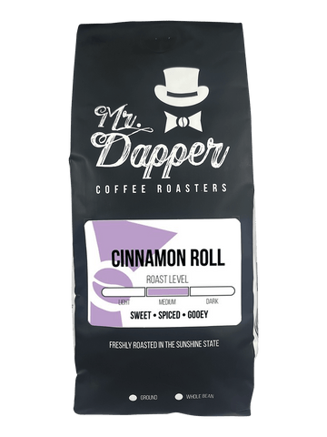 Cinnamon Roll Flavored Roasted Coffee Beans