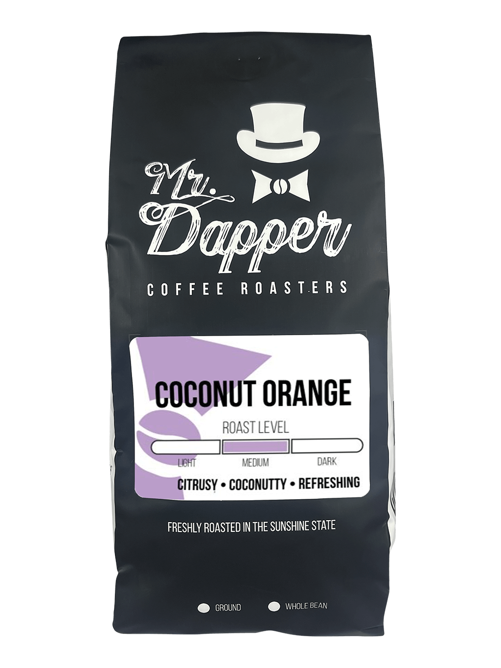 Coconut Orange Flavored Roasted Coffee Beans