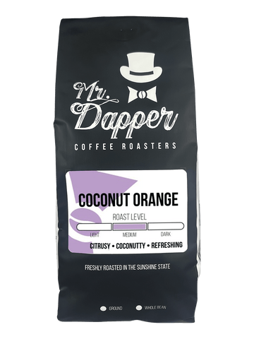 Coconut Orange Flavored Roasted Coffee Beans