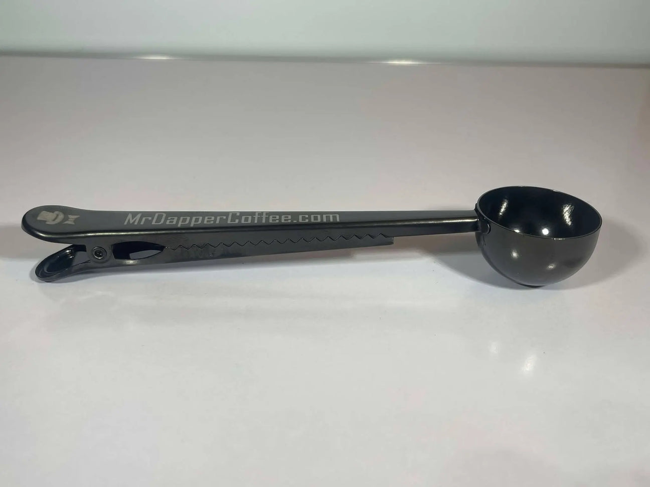 Mr. Dapper Coffee Black Chrome Coffee Scoop and Clip Mr. Dapper Coffee Roasters
