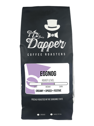 Eggnog Flavored Roasted Coffee Beans