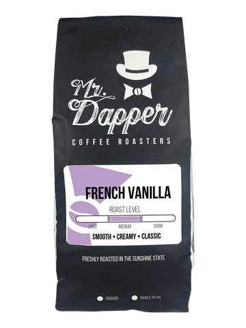 French Vanilla Flavored Roasted Coffee Beans