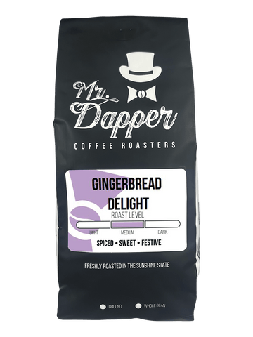 Gingerbread Delight Flavored Roasted Coffee Beans