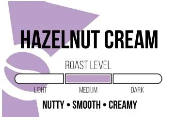 Hazelnut Cream Flavored Roasted Coffee Beans Mr. Dapper Coffee Roasters