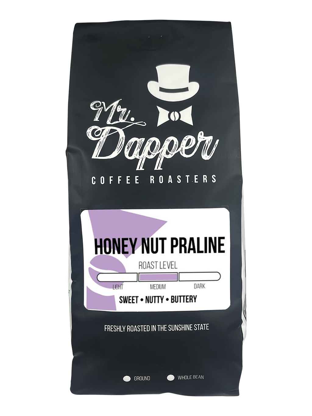Honey Nut Praline Flavored Roasted Coffee Beans