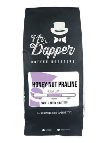 Honey Nut Praline Flavored Roasted Coffee Beans