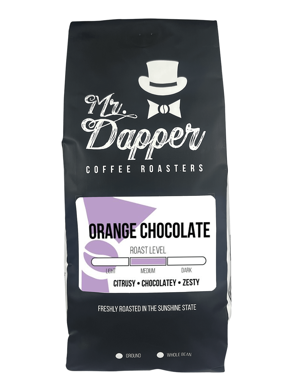 Chocolate Orange  Flavored Coffee Beans