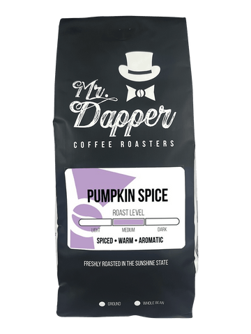 Pumpkin Spice Flavored Roasted Coffee Beans