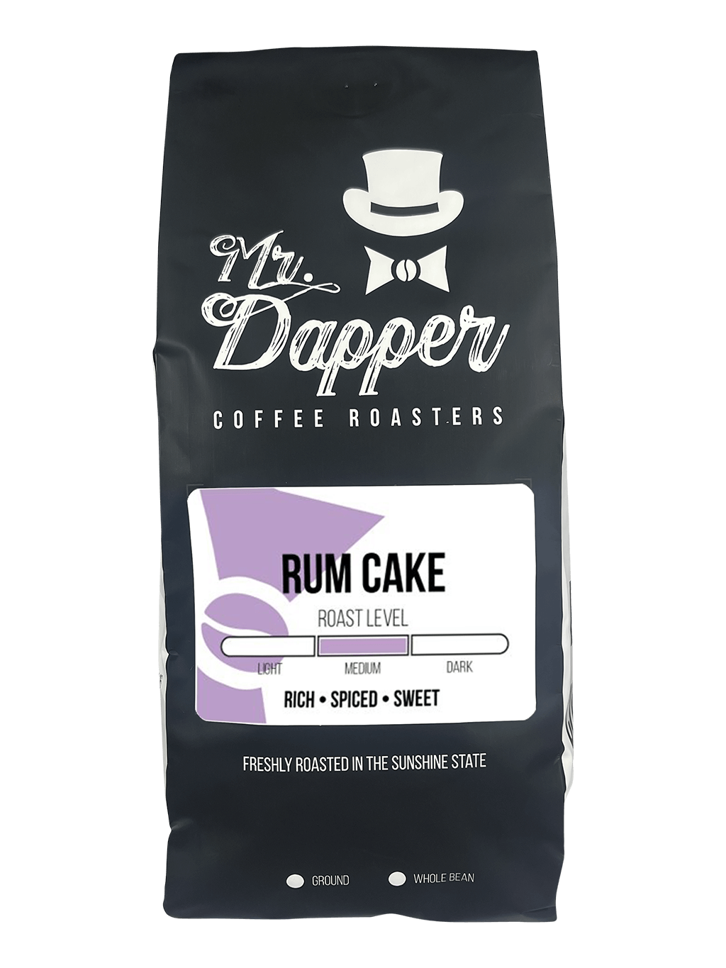 Rum Cake Flavored Roasted Coffee Beans