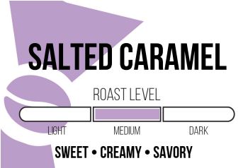 Salted Caramel Flavored Roasted Coffee Beans