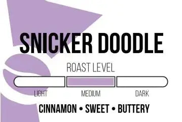 Snicker Doodle Flavored Roasted Coffee Beans Mr. Dapper Coffee Roasters