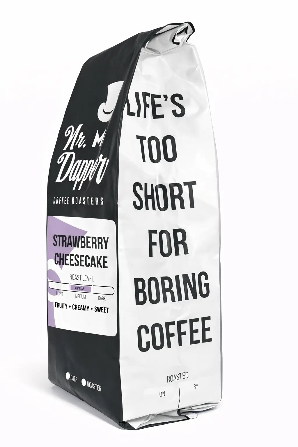 Strawberry Cheesecake Flavored Roasted Coffee Beans Mr. Dapper Coffee Roasters