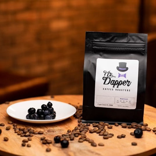 Wild Blueberry Flavored Roasted Coffee Beans