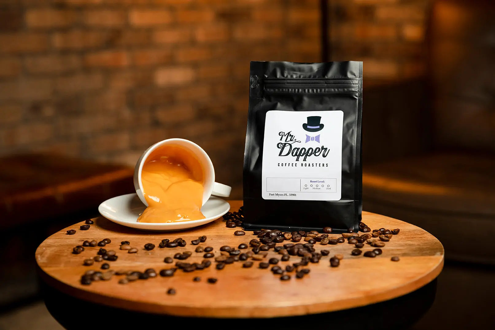 Butterscotch Flavored Roasted Coffee Beans Mr. Dapper Coffee Mr. Dapper Coffee Roasters