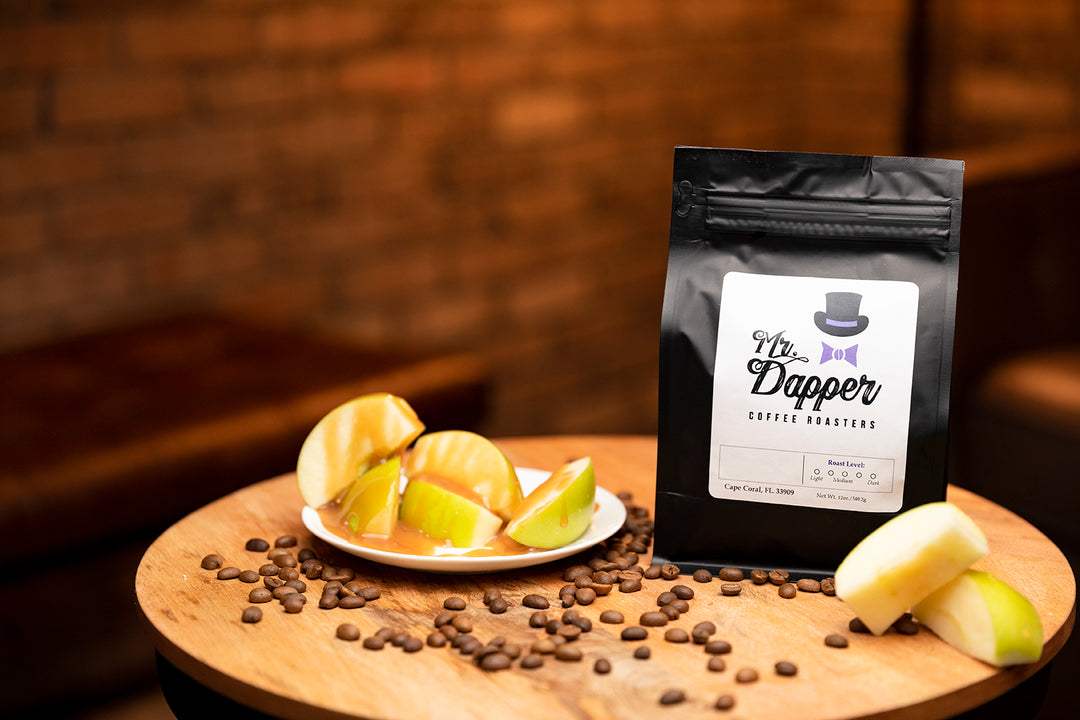 Caramel Apple Flavored Roasted Coffee Beans