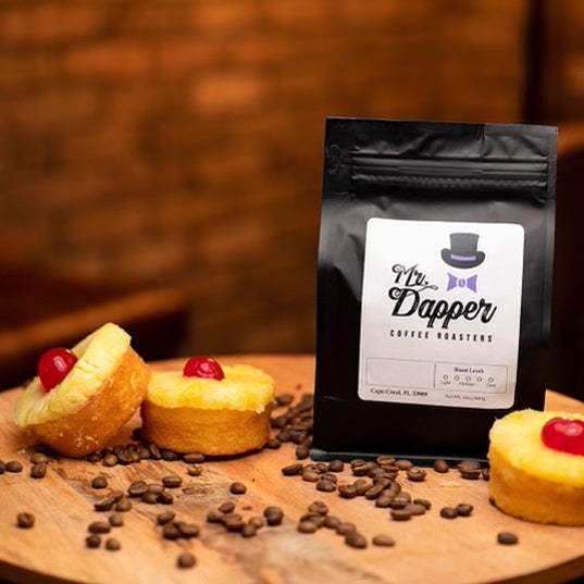 Pineapple Upside-Down Cake Flavored Roasted Coffee Beans