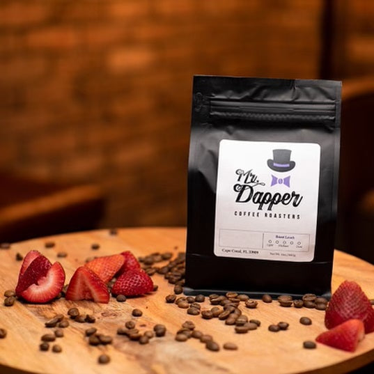 Strawberry Cheesecake Flavored Roasted Coffee Beans